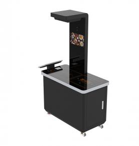 RFID Smart Cantina Vertical AI Ch’iqa Mä Canal Contador de Chequeo Autoservicio Máquina Autoservicio Checkout Máquina