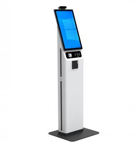 Inteligente RFID servicio jiskt’awi terminal 21,5 pulgadas vertical horizontal pantalla autoservicio inducción check-in maquina RFID autoservicio jiskt’awi maquina integrada