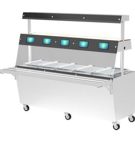 RFID ch’ikhi catering comercial aislamiento gabinete calefacción inteligente control de temperatura ajuste calefacción eléctrica manq’a rápida camión manq’a aislamiento mesa