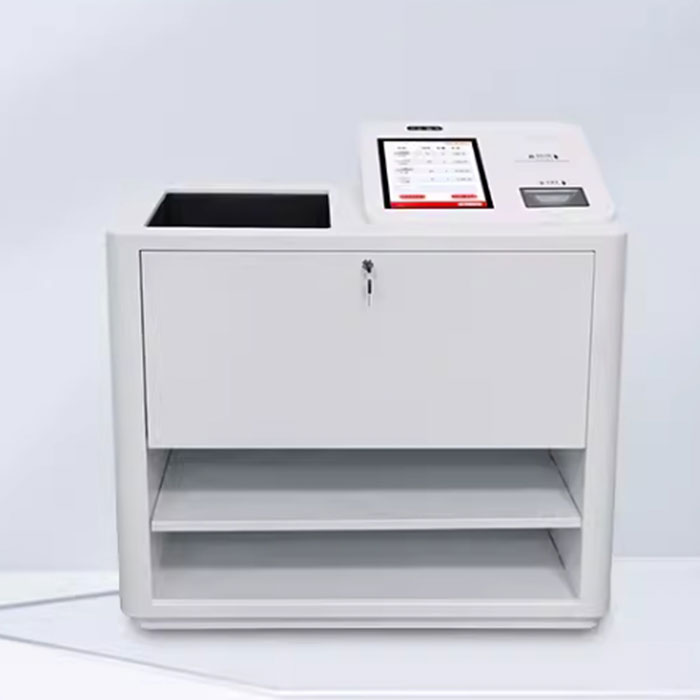 RFID equipment self-service unmanned cashier desktop book return all-in-one machine smart clothing library borrowing and settlement platform 3