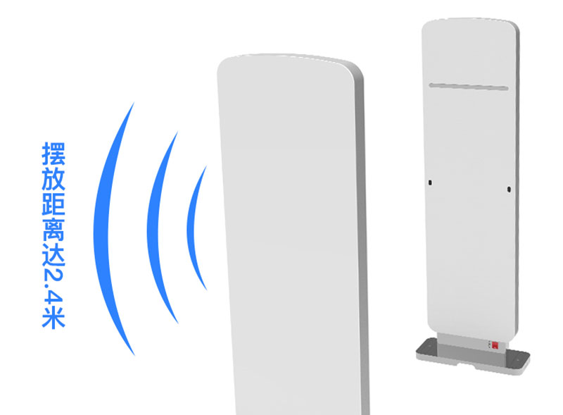 RFID Warehouse logistics channel door barrier-free access anti-theft door security door UHF security door RFID security door 3