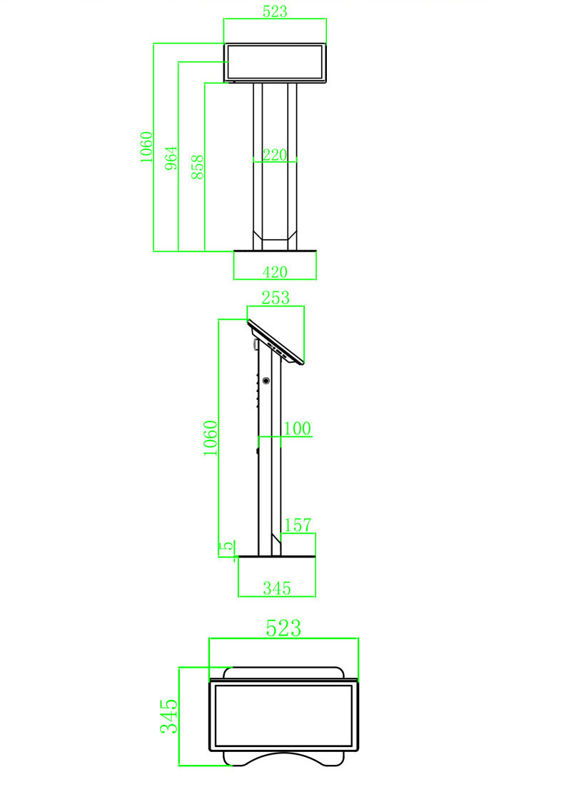 RFID ch’ikhi servicio llamkt’aña vertical autoservicio jiskt’aña maquina RFID llamkt’aña taqi kunas mä maquina RFID fila jawsaña autoservicio taqi kunas mä maquina
