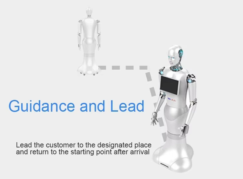 Humanoid Robots Intelligent Reception and Guidance Service Robot Educational Robot 7