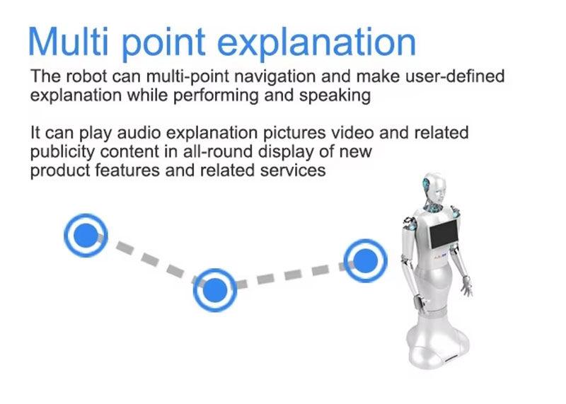 Humanoid Robots Intelligent Reception and Guidance Service Robot Educational Robot 8